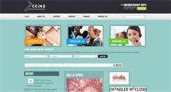 Desktop Screenshot of ccinz.org.nz